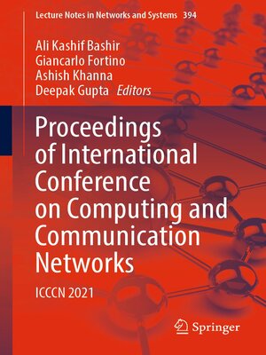 cover image of Proceedings of International Conference on Computing and Communication Networks